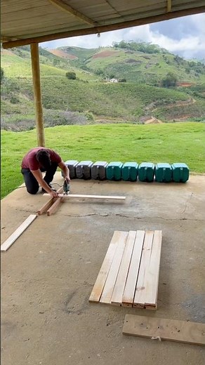 Genius build for chicken farm