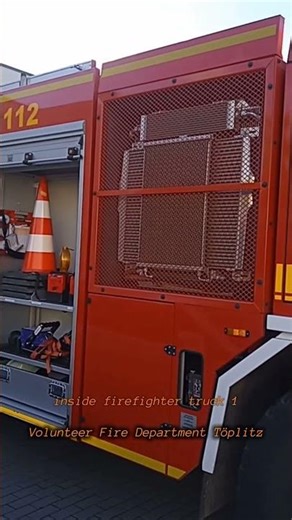 Inside firefighter truck (1) Volunteer Fire Department Töplitz #fire #firefighter #firefighters