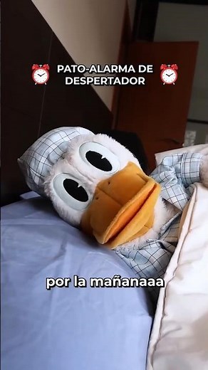 ⏰ Tu nuevo tono de despertador patuno 🦆 #despertador #humor