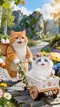 Cutest Chef Cat Making Evening Snacks Ever! #shorts