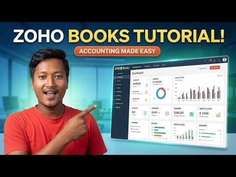 How to Use Zoho Books Accounting Software | Zoho Books Tutorial for Beginners
