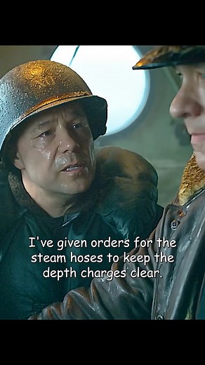 This was my first, sir." The look on his face says it all. #GreyhoundMovie #TomHanks #WW2 #NavalCombat #WarFilm | Santos Baird