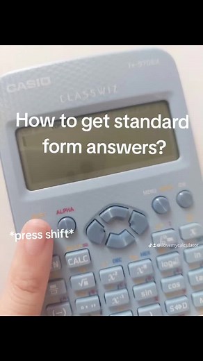 Get Standard Form Answers with Izzie 💙