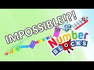 Impossible Numberblocks Balance Theme Song!