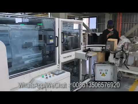 intelligent packing solution for Paper Lunch box ,food container packing machine and case machine