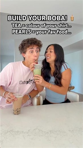 Ours is PINK TEA WITH SUSHI PEARLS 🤮😭💀 COMMENT YOURS FOR 7 YEARS OF GOOD LUCK! 🍀😅 #funny