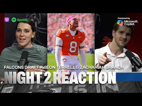 Atlanta Falcons draft Avieon Terrell & Zachariah Branch | 2026 NFL Draft | Atlanta Falcons Podcast