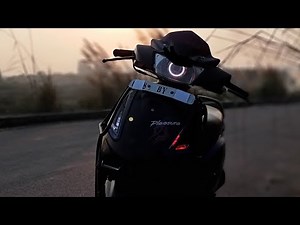 Modified pleasure scooty :-{hero pleasure⚡} cinematics ☄