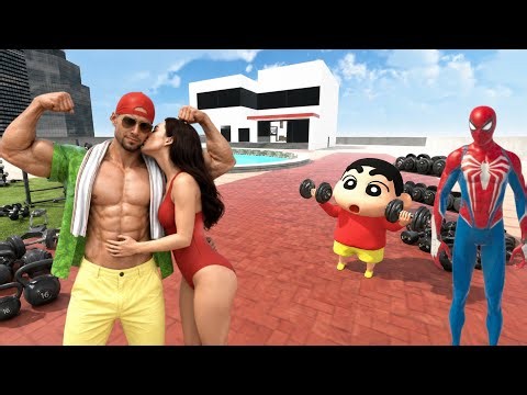 🤩 FRANKLIN BECOME A BODYBUILDER 💪💥 INDIAN THEFT AUTO SIMULATOR GAME