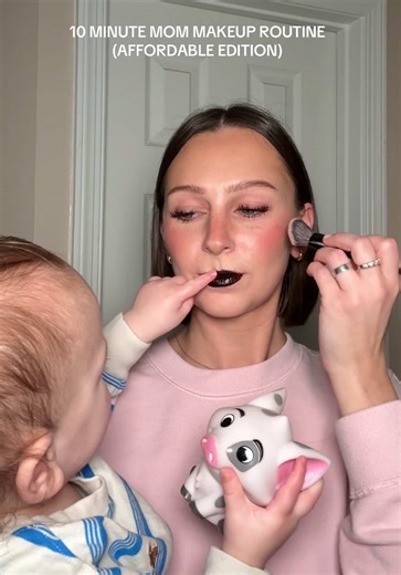 Easy 10 Minute Mom Makeup Routine with Affordable Products