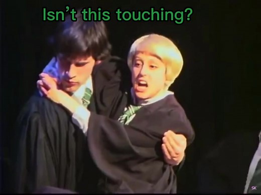 I definitely want to go to Pigfarts and meet Rumbleroar, how about you? 🤭 || This is A Very Potter Musical and it can be found on YouTube. 🫶🏻 || Also 2 year anniversary to DracoTok, I’ve loved seeing all the edits 🥳 || #averypottermusical #dracomalfoy #harrypotter #hogwarts #viral