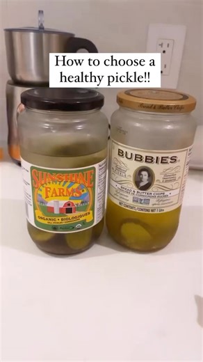 Not all pickles are probiotic-containing and gut friendly! Most pickles are not even fermented!