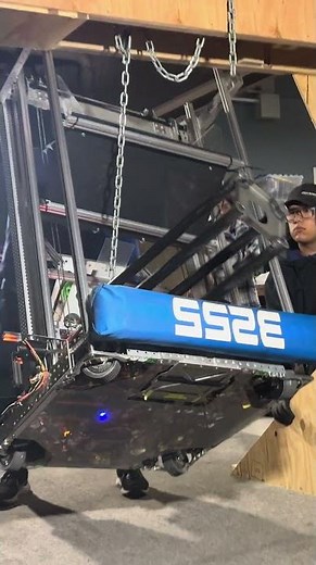 FRC 2025 Winch Style Deep Cage Climber Test 1 #FRC3255