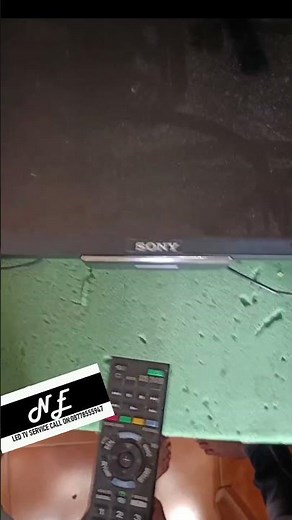 How to Open Service Menu in sony tv