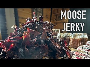 How to Process 500lbs of Moose Meat | Meat Drying and Jarring Essentials