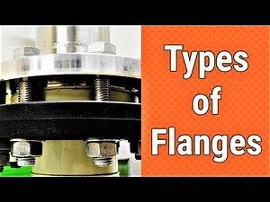 [English] Types of Flanges