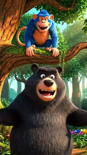 Hathi & Gorilla Mischief | Funny Elephant Gorilla Cartoon Short 🐘🦍 | Kids Fun Video