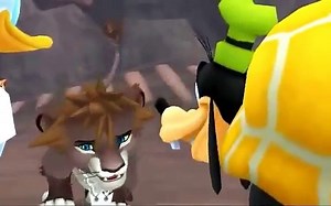 Kingdom Hearts II - Pride Lands (The Lion King) -Cartoon