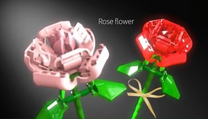 Watch Building blocks assembled bouquet on Amazon Live