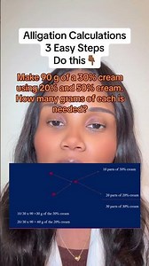 #pharmacystudent #pharmacyschool #alligationandmixture