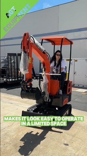 How easy is it to drive a mini excavator?