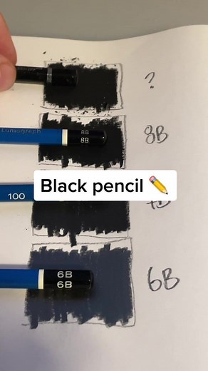 Choosing a black pencil increases your tonal range. #pencil #drawing #drawingtip #art #artlesson #blackpencil #fabercastel #prismacolor