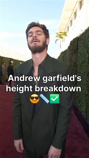 Height Analysis | Elevation Expert on Instagram: "Andrew Garfield Height Breakdown 📏🕷️ Andrew Garfield stands at approximately 178.66 cm (5’10.3”) without shoes and around 181.66 cm (5’11.5”) with shoes 👟📐. His lean frame, long legs, and upright posture make him appear even taller on screen 🎬. Whether he’s playing Spider-Man or delivering an emotional performance, his confident presence and sharp styling add to that tall, elegant vibe 🔥✨. A perfect example of how proportions and posture ca
