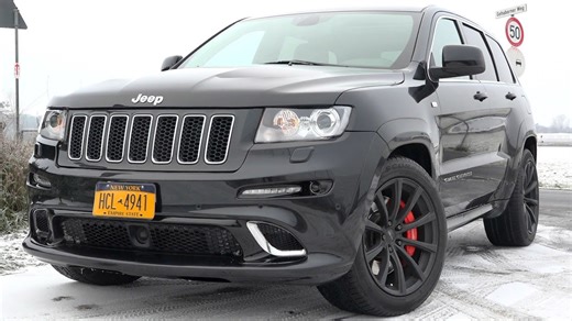 2012 Jeep Grand Cherokee SRT8 6.4L V8 (470 HP) test drive