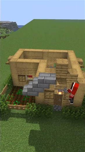 Starter Base🏡 | Minecarft Gameplay #minecraft #minecraftbuilding #viralvideo