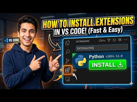 How to Download & Install Extensions in VS Code