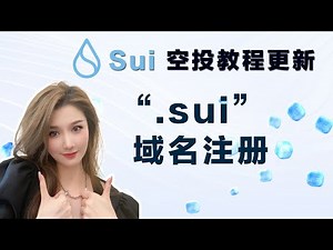 Sui 空投教程更新！最新域名注册教程及任务操作教程 #sui #airdrop