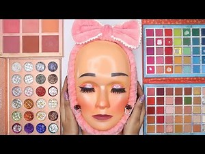 Beautiful Partywear Makeup Practice on Mannequin | Makeup Tutorial Step by Step for Beginners