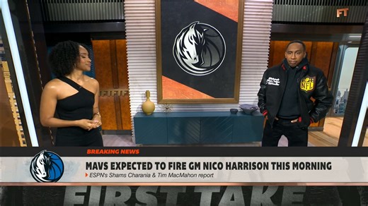 Stephen A. Smith reacts to the Dallas Mavericks moving on from Nico Harrison 😳 | ESPN First Take
