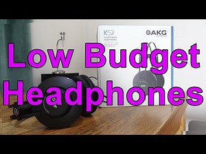 AKG K52 Headphones Review, Budget HiFi Audio