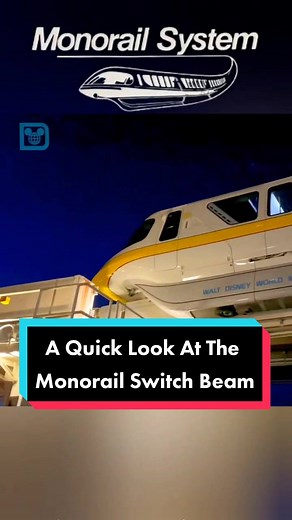 Discover the Disney Monorail Switch Mechanism