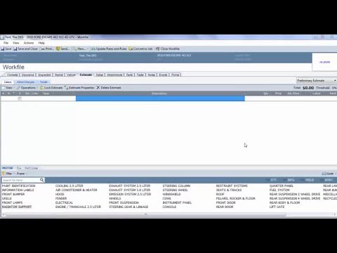 Clear Coat inner panels in CCC One