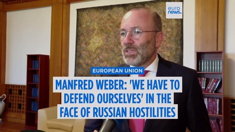 EPP President Manfred Weber: Putin continues the attacks against all of us
