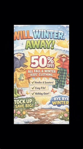 ☀️ Sunday Funday at Sprouts! Happy Sunday, Sprouts Squad! If you’ve been meaning to stop in, today is the day! We’re open 10am–2pm, and the racks are full of adorable finds for your little sprouts. 🌱 👕 50% OFF all Fall & Winter clothing — help us clear the racks as we make room for all the cute Spring styles rolling out! You never know what treasures you’ll find… ✨ Name brands ✨ Like-new baby & kids clothing ✨ Shoes, toys, and more Come snag some amazing deals while they last — because around 