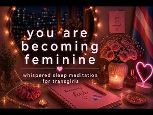 MTF Body Affirmations for Sleep | You Are Becoming More Feminine Every Night | MTF Hypnosis