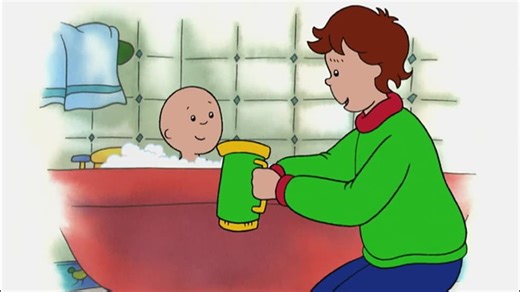 Caillou S02:E81 - Caillou Goes to the Car Wash // Far Away Home // All You Can Eat // Caillou Stays Up Late