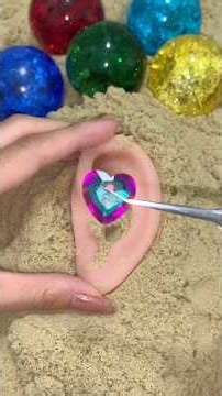 Relaxing Ear Cleaning… Then We Found a Diamond! 💎👂✨ #asmr