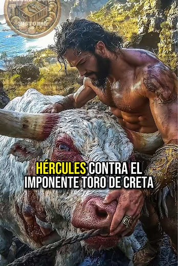 Hércules y el Toro de Creta: Un Trabajo Heroico