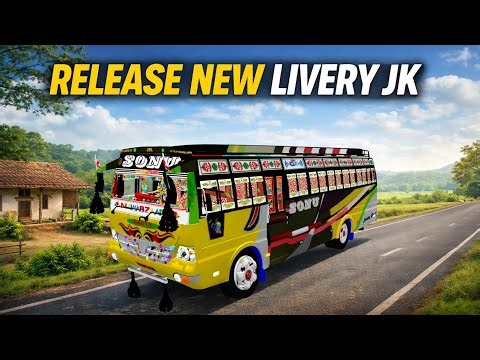New Release bus livery Sonu 0502 v1 mod Free Download Link Bus Simulator Indonesia