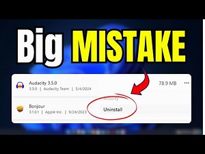 You are Only UNINSTALLING Programs Not REMOVING them from Windows - BIG MISTAKE