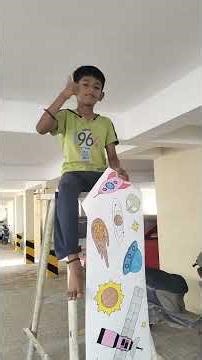 Monish Yuvan Longest Drawing Great Effort and Dedication