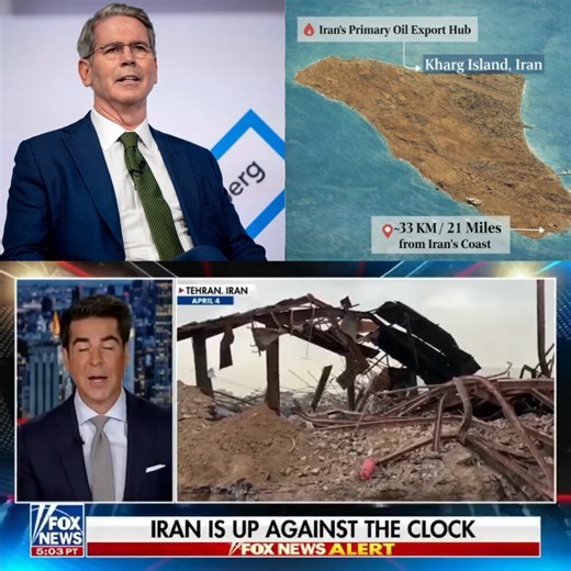 Pressure on Iran’s economy is hitting a breaking point as its key oil hub, Kharg Island, faces growing strain under U.S. pressure. That island handles roughly 90% of Iran’s oil exports, making it the backbone of the regime’s revenue . Analysts have already warned that with exports restricted and storage filling up, Iran risks hitting “tank tops” where oil has nowhere to go, forcing wells to shut in and damaging long term production. Scott Bessent is sounding the alarm as that scenario gets close