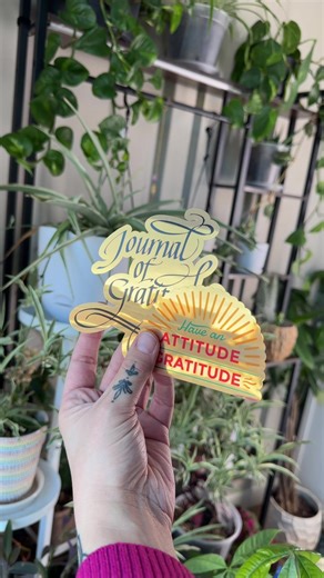 #gold #vinyl #stickers with my #cricut #cricutprojects