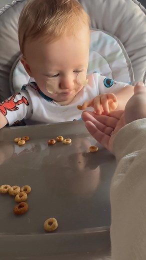 1.4K views · 66 reactions | Kylan eating Cheerios for the first time凉﫶 | Jaylynn Kitts Malone | Facebook