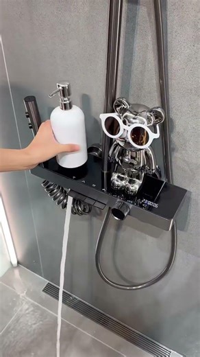 Gunmetal Gray Digital Shower Head – 4 Modes High Pressure Installation Guide " #shortsfeed