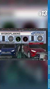 What causes cars to hydroplane?